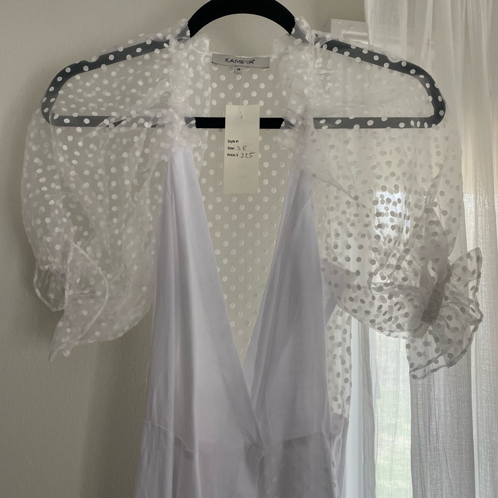 White summer dress